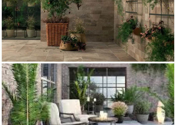 Teras Minimalis Modern Lebih Menarik dengan Keramik Anti-Mainstream yang Bikin Takjub