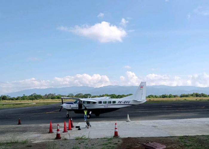 45 Menit, Sudah Sampe Pagar Alam dari Palembang, Penerbangan di Bandara Atung Bungsu Sudah Beroprasi 