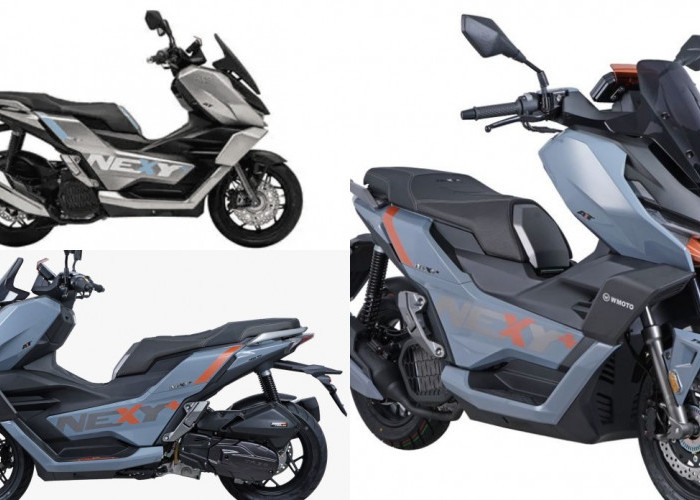 WMoto Nexy 180 2025 Resmi Meluncur, Tantang Skutik Maxi dengan Performa dan Teknologi Kelas Atas