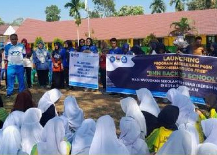 BNN Back to School Sambangi SMPN 9 Pagaralam, Perkuat Upaya P4GN Dikalangan Pelajar