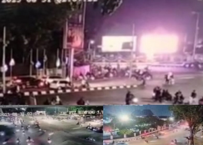 Palembang Mulai Mencekam, Kantor DPRD Sumsel Sasaran Anarkis Massa