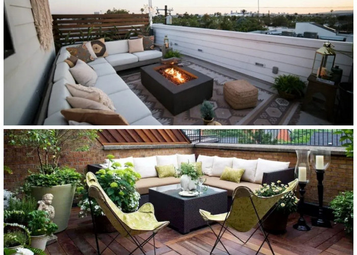 Inspirasi Teras Rooftop Rumah Kecil, Tetap Nyaman dan Estetik untuk Santai
