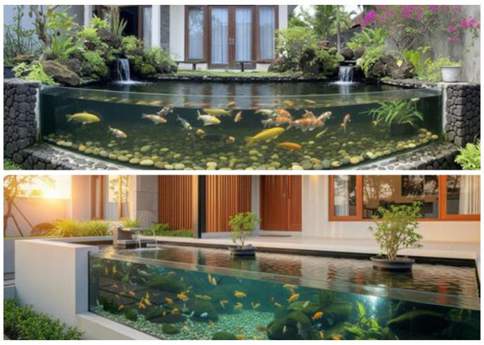 Tren Kolam Ikan Kaca 2026: 8 Model Minimalis yang Fungsional Sekaligus Mempercantik Eksterior