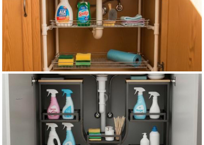 Jangan Biarkan Kolong Sink Berantakan! Ini 8 Rak Dapur Minimalis 2026 yang Paling Fungsional!