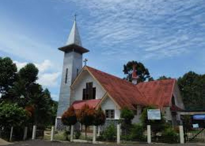 Gereja Tertua di Sumatera Selatan Ini Terletak di Perbatasan, Ini Lokasinya!