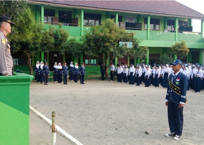Kapolsek Pagaralam Selatan Ingatkan Pelajar Jauhi Narkoba dan Balap Liar