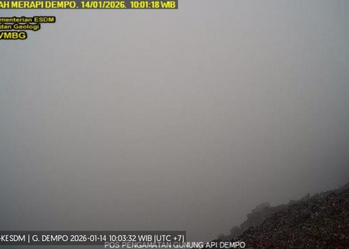 Waspada! Aktivitas Vulkanik Gunung Dempo Terdeteksi, Masyarakat Diminta Tetap Siaga