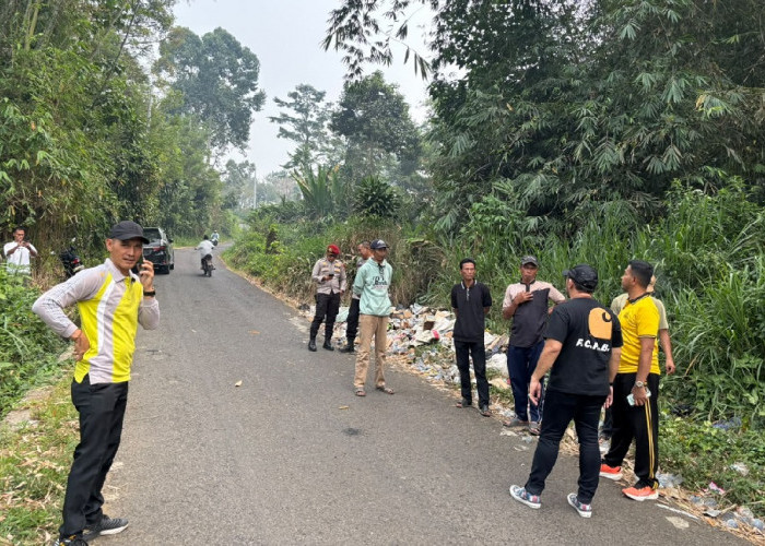 Polres Pagar Alam Tindaklanjuti Aspirasi Warga Padang Temu Terkait Sampah dan Air Bersih