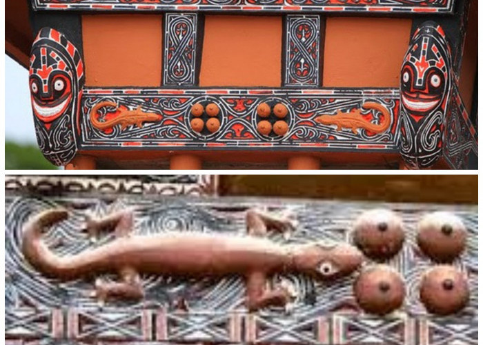 Filosofi Unik Rumah Bolon: Arti Simbol Cicak dan Empat Payudara dalam Budaya Batak