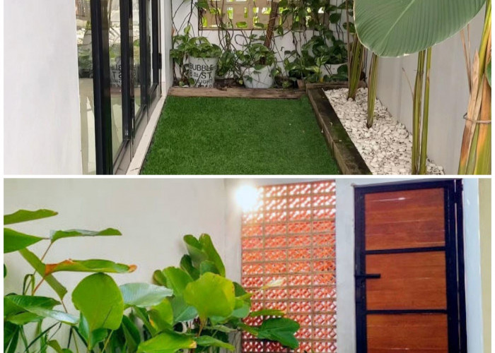 Lahan Sempit Bukan Halangan! Trik Ubah Sisa Tanah 1 Meter Jadi Taman Tropis Ala Bali yang Sejuk