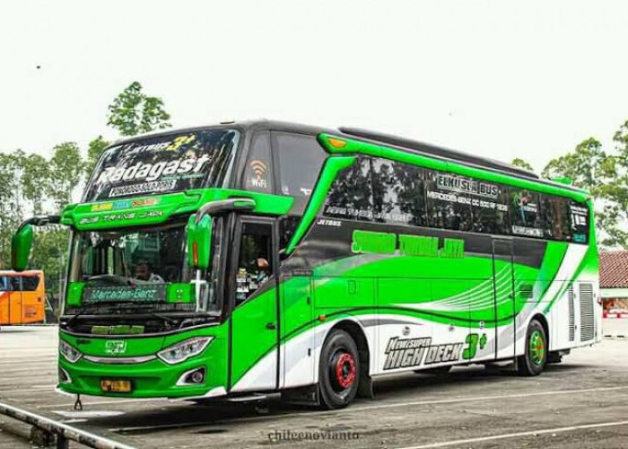 Ini 7 Bus Pariwisata Paling Mewah di Indonesia, Kek Hotel Bintang-bintang