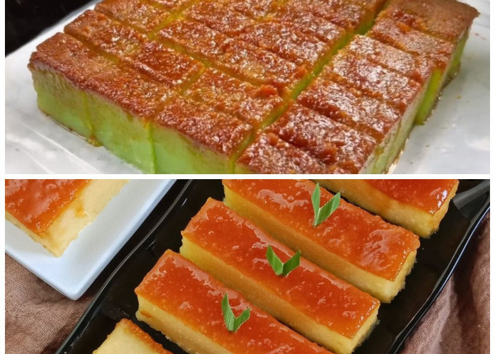 Resep Bingka Singkong Karamel Kukus: Manis, Lembut, dan Gampang Dibuat di Rumah