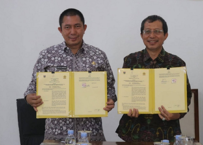 Pemkot - UNSRI Teken MoU, Dukung Pengembangan SDM di Pagar Alam