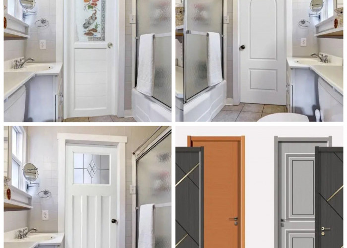 Tak Takut Air dan Lembap, Ini Pilihan Pintu PVC Kamar Mandi Paling Awet!