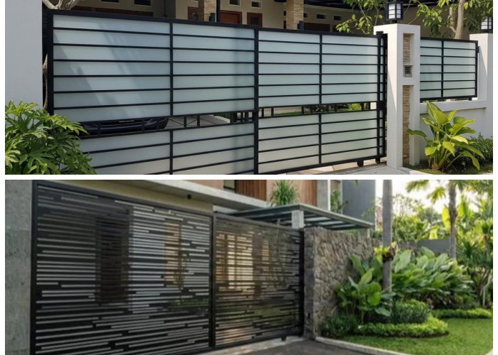 10 Inspirasi Pagar Garis Horizontal 2026: Trik Rahasia Fasad Rumah Minimalis Tampak Lebih Luas dan Berkelas
