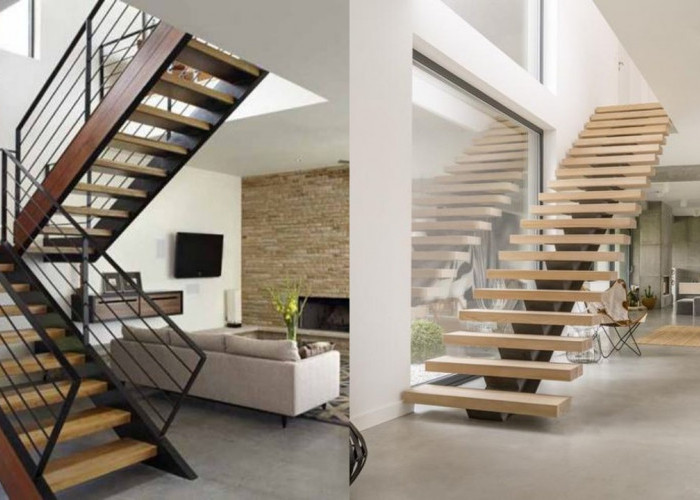 Model Tangga Sederhana yang Bikin Rumah Minimalis Makin Estetik!