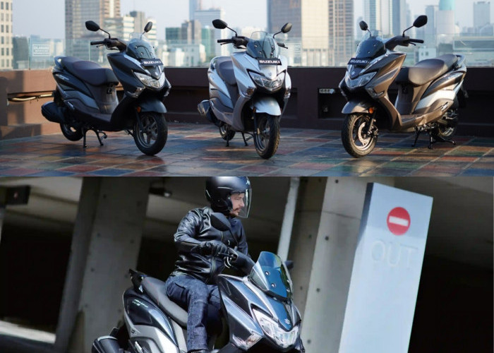 Suzuki Burgman Street Terbaru Hadir dengan Gaya Premium, Ruang Penyimpanan Luas dan Kenyamanan untuk Aktivitas