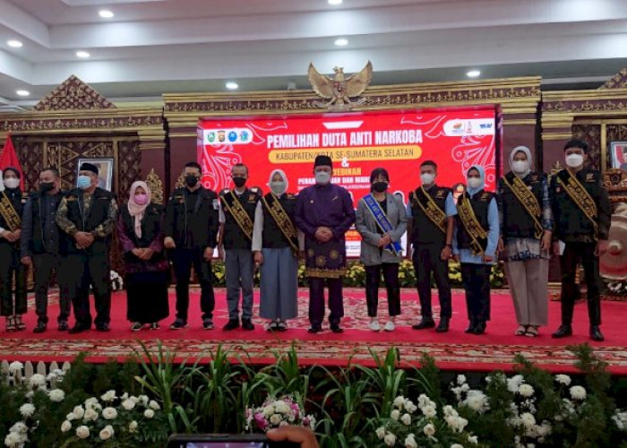 Toni dan Adea Duta Anti Narkoba Sumsel