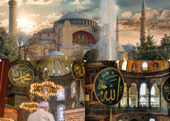 Hagia Sophia: Gereja yang Diubah Menjadi Masjid dan Meseum Peninggalan Kekaisaran Byzantium Turkey