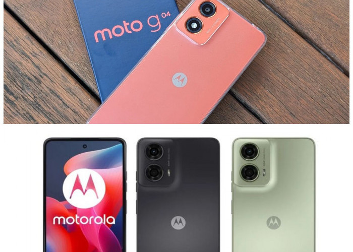 Moto G04: Smartphone Entry-Level dengan Baterai Tahan Lama dan Harga Bersahabat