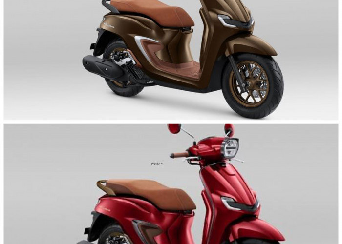Honda Stylo 160 Tampil Makin Mewah! Warna Baru Bikin Skutik Retro Ini Kian Premium!