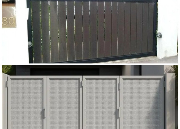 Tren Pintu Pagar Geser Minimalis 2026, Inspirasi Elegan Biar Tampak Depan Rumah Makin Stylish