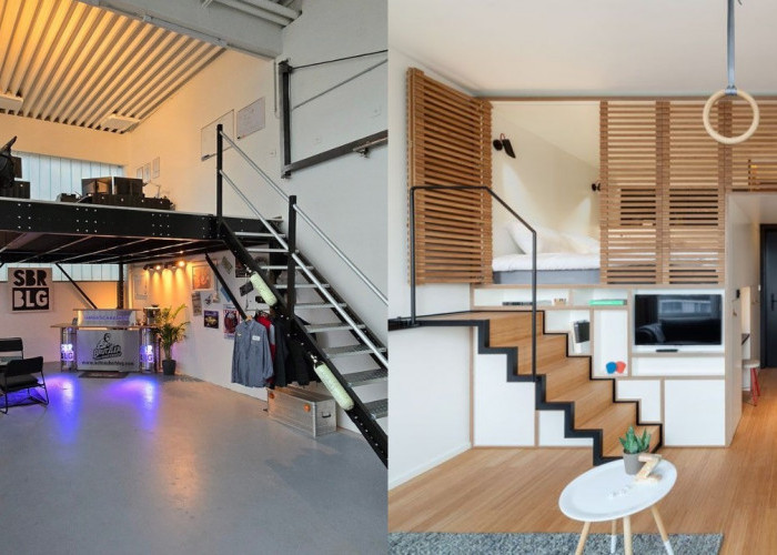 Desain Kamar Mezzanine Minimalis yang Estetik dan Fungsional untuk Rumah Mungil!