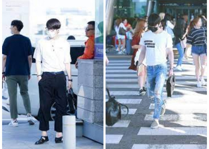 Rahasia Gaya Simpel tapi Stylish ala Jinjin ASTRO dengan White T-shirt!