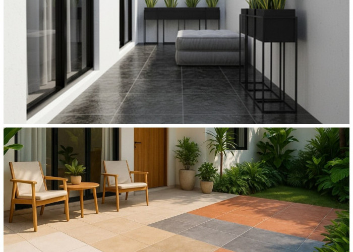 Rekomendasi Warna Lantai Teras yang Tidak Mudah Kotor, Tetap Elegan Meski Minim Perawatan