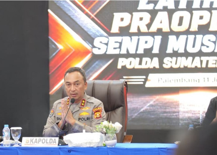 Kapolda Sebut Senpi Ilegal Salahsatu Ancaman Keamanan di Sumsel
