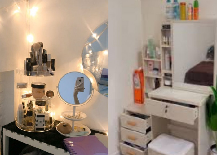 Inspirasi Ruang Makeup Mini di Rumah, Hemat Tempat & Budget!