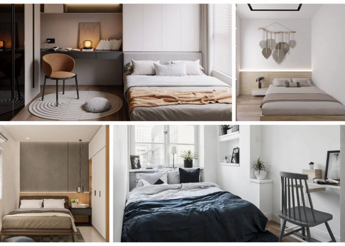 5 Trik Menata Kamar 3x4 Minimalis agar Terlihat Luas, Nyaman, dan Estetik