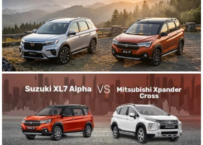 Suzuki XL7 2026 vs Mitsubishi Xpander Cross 2026, Adu Irit dan Fitur! Mana SUV Keluarga!