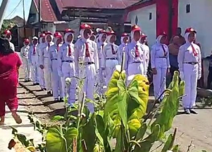 Sambut HUT RI ke 79, Matangkan Persiapan Gerak Jalan