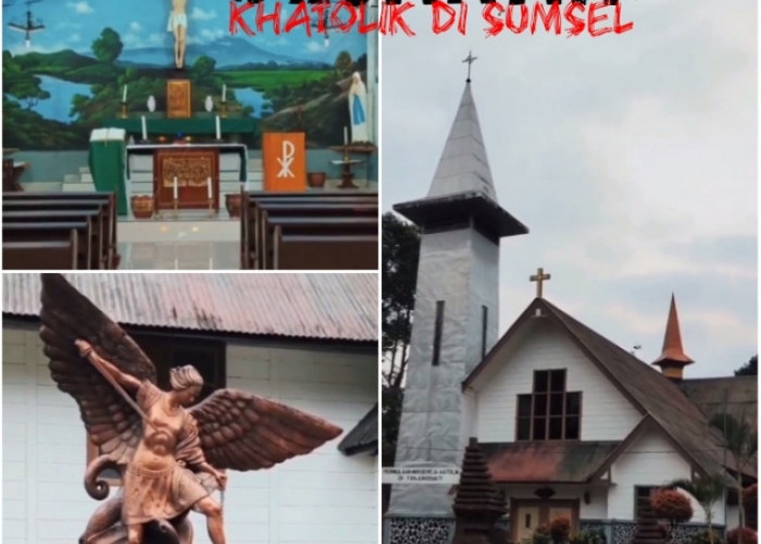 Gereja Tertua di Sumsel, Begini Sejarahnya? Punya Cerita Perkembangan Khatolik di ﻿Sumsel