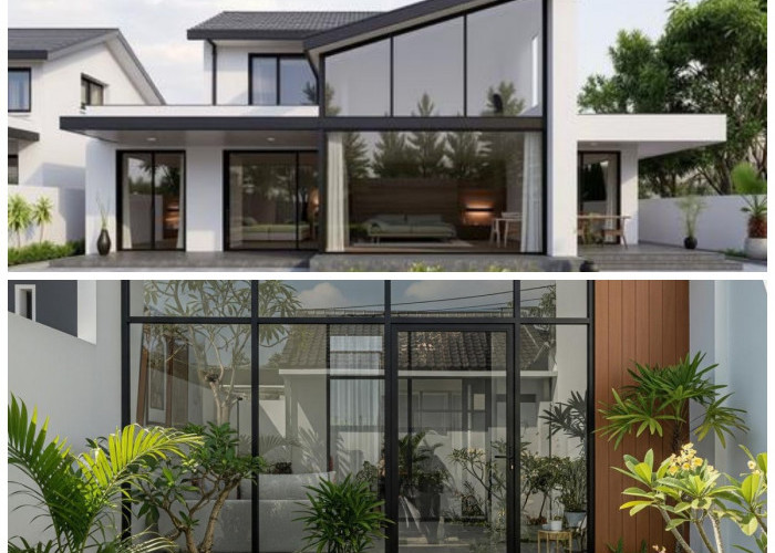 Desain Rumah Tampak Depan Kaca Terbaru 2026, Tampil Modern dan Futuristik untuk Hunian Masa Kini