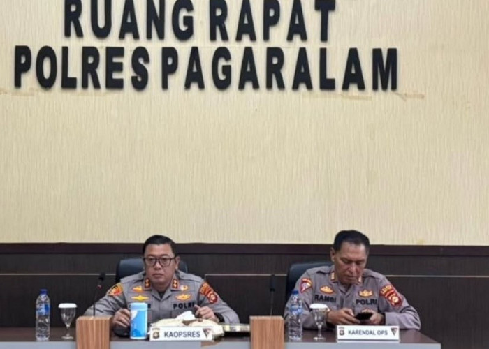 Latpraops Operasi Lilin Musi 2025 Digelar Daring, Kapolda Sumsel Tekankan Pengamanan Natal dan Tahun Baru