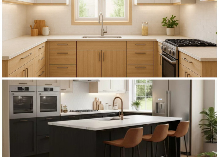 7 Model Kitchen Set Kayu Terbaru 2026 yang Gabungkan Sentuhan Alam dan Fitur Canggih