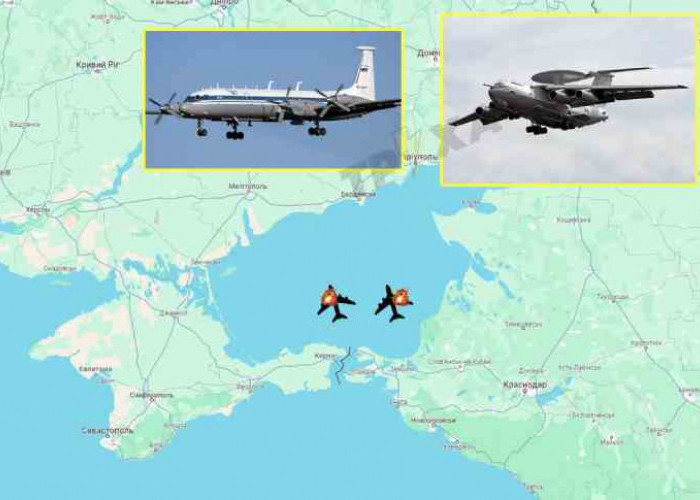 Airborne Command Post Rusia Nyaris Ditembak Jaruh, Terkena Rudal Hanud Ukraina Atau Friendly Fire