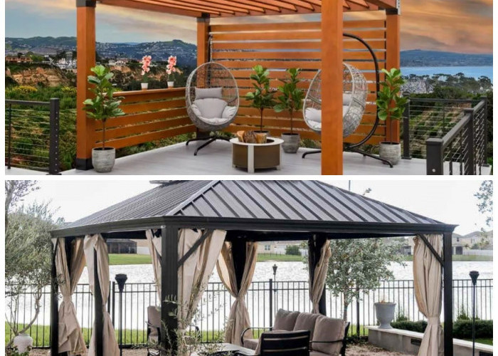Percantik Halaman dengan Gazebo Taman, Rekomendasi Desain Menawan untuk Tempat Bersantai