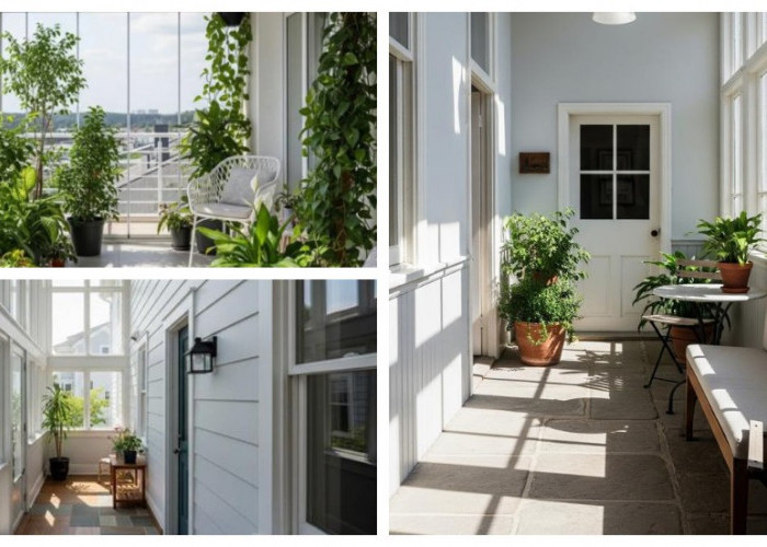 9 Model Teras Rumah Tertutup, Privasi Terjaga Tanpa Mengorbankan Kenyamanan