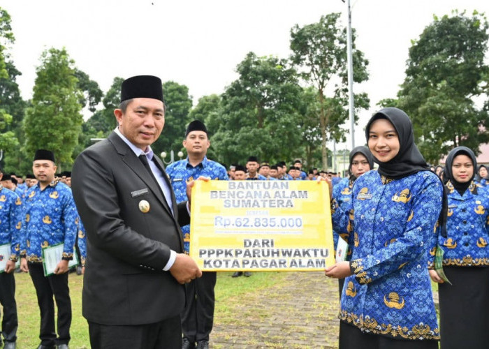 Aksi Peduli Sesama, PPPK Paruh Waktu di Pagar Alam Donasi Korban Bencana Sumatera