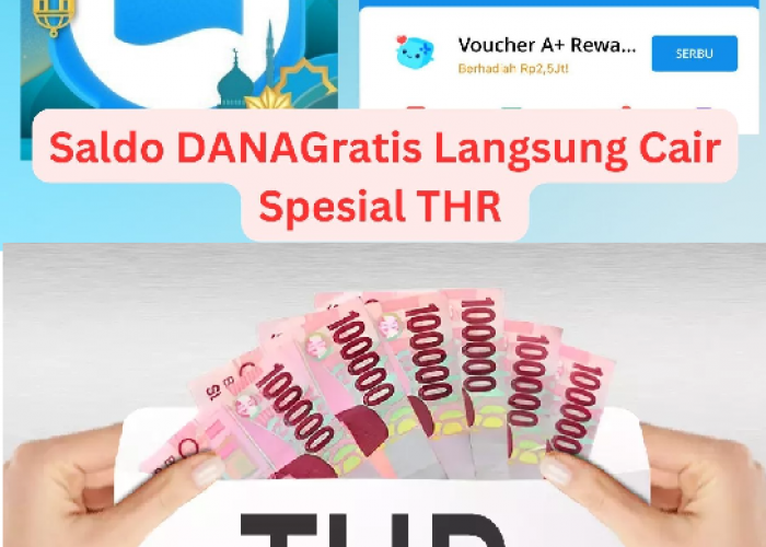 GRATIS! Cara Mudah Dapat THR Rp150.000 dari DANA Tanpa Ribet! Buruan Klaim Sebelum Kehabisan!