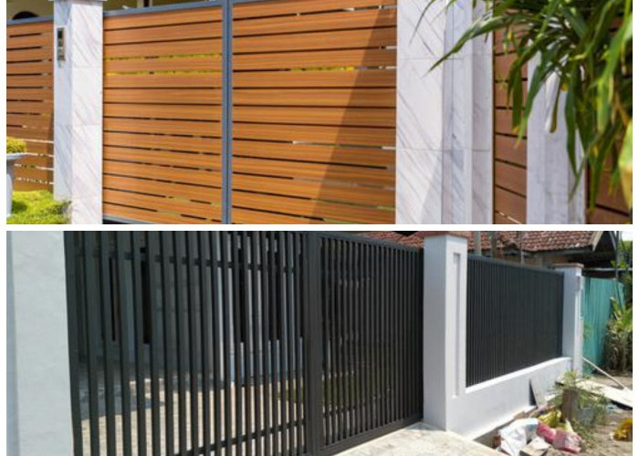 8 Model Pagar Motif Garis Rapat Ini Bikin Rumah Anda Auto Mewah & Eksklusif