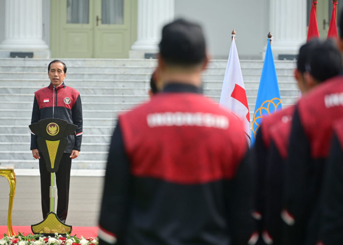 Presiden Jokowi Lepas Kontingen Indonesia untuk SEA Games Ke-32 di Kamboja