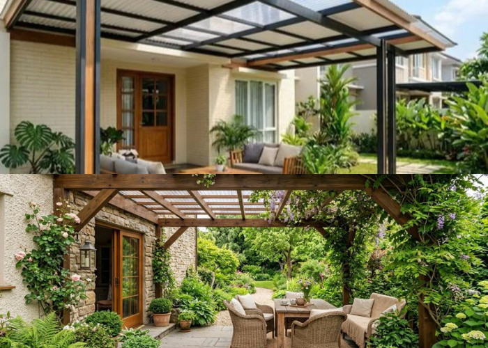Solusi Teras Adem Tanpa Berisik! Ini 7 Ide Desain Kanopi Alderon yang Tangguh Hadapi Cuaca Ekstrem