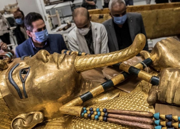 Temuan Harta Karun Menakjubkan, Peti Mumi Raja Dari Bongkahan Emas Terbesar  Muka Bumi