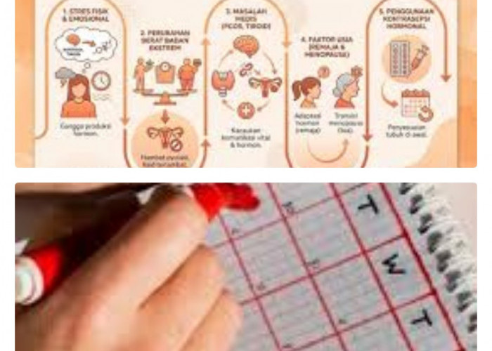 6 Faktor yang Menyebabkan Menstruasi Tidak Teratur dan Solusinya