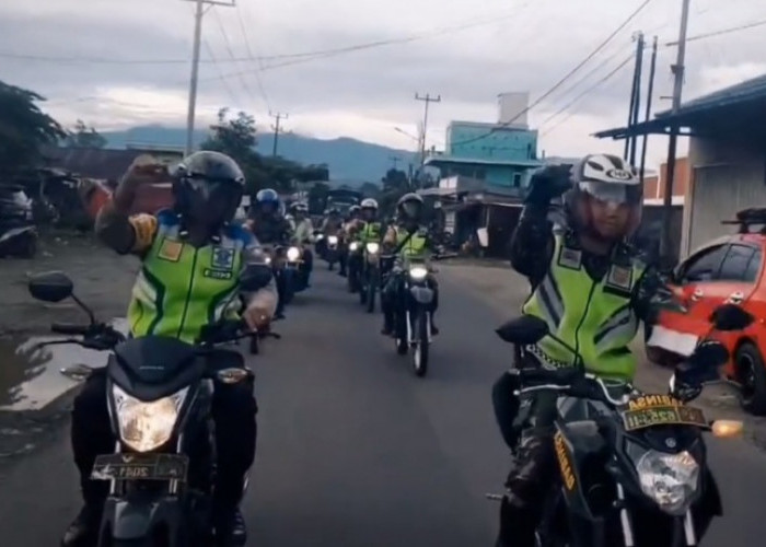 Patroli Skala Besar Libatkan Brimob dan TNI, AKBP Erwin AG : Pantau Kondusifitas Pemilukada