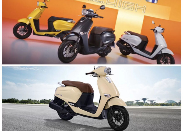 Honda Giorno+ 2026 Meluncur, Skutik Retro Elegan dengan Sentuhan Gaya Italia